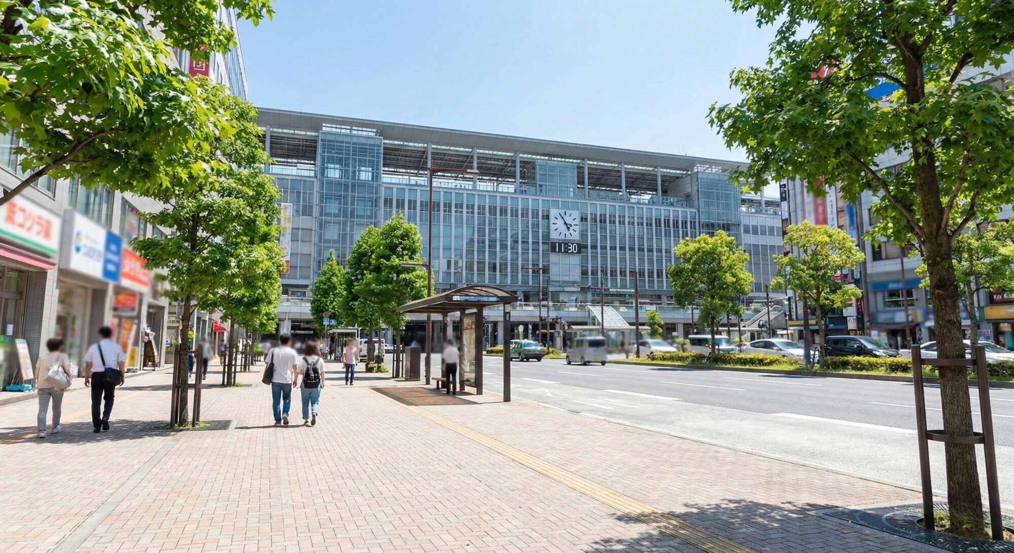 小倉駅からクリニックへのアクセスイメージ