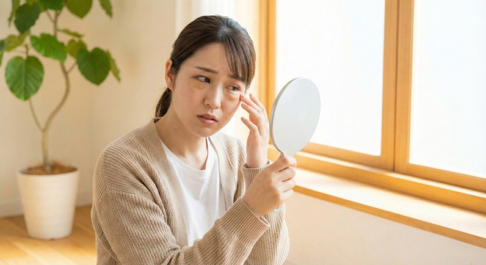 クマ取り施術後のダウンタイム経過