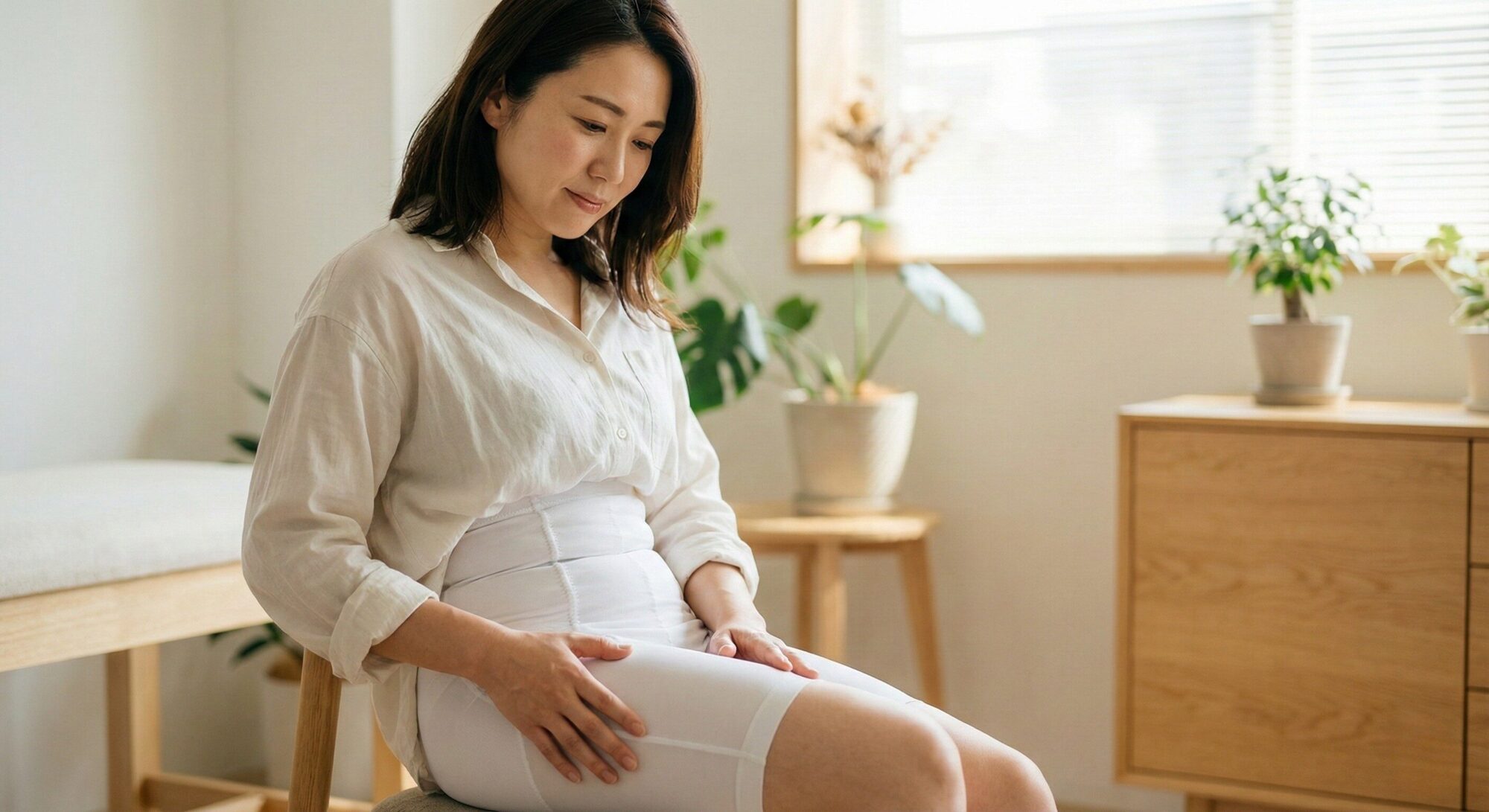 脂肪吸引後の拘縮による痛みのイメージ