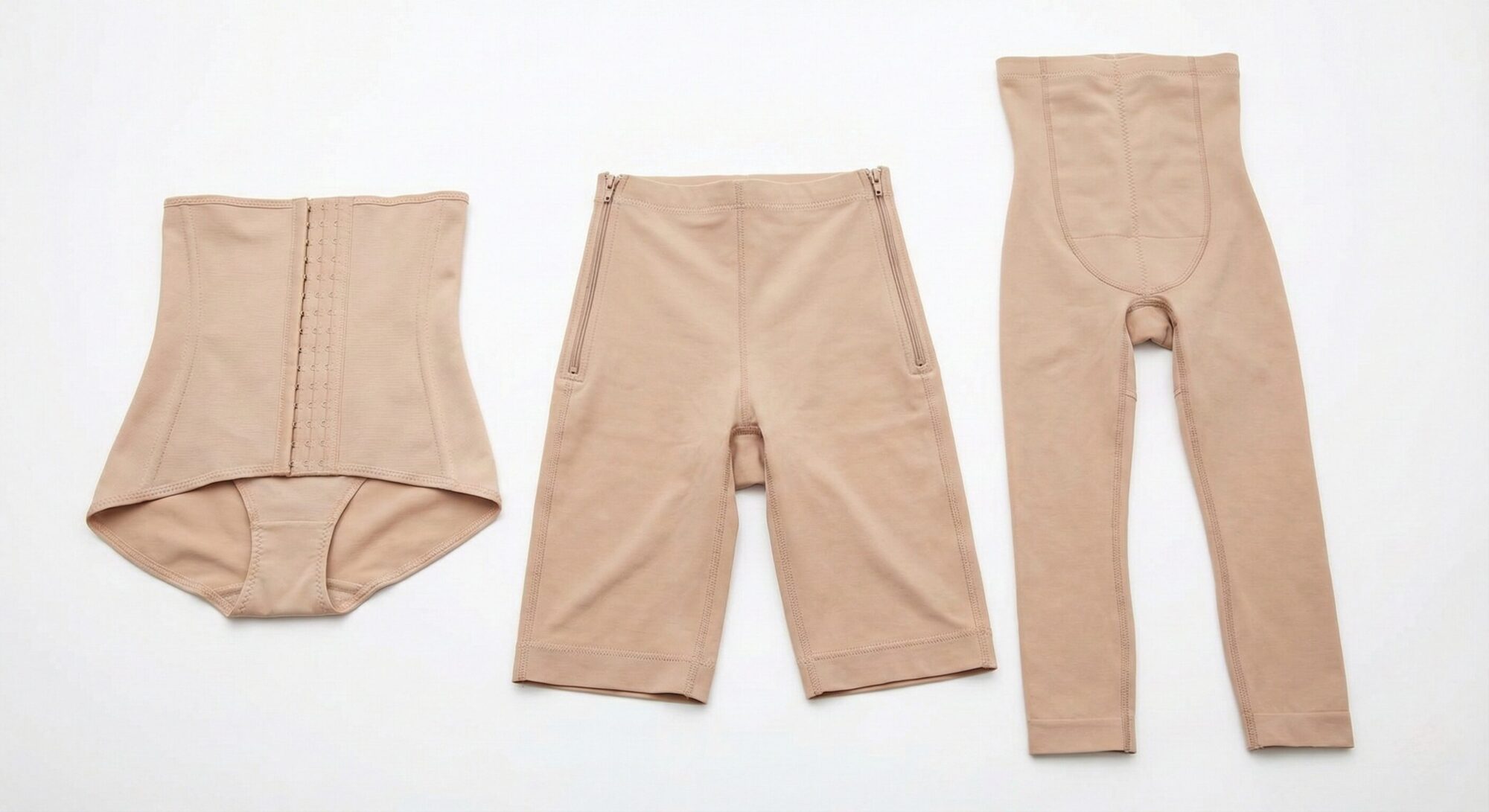 脂肪吸引用ガードルの種類比較