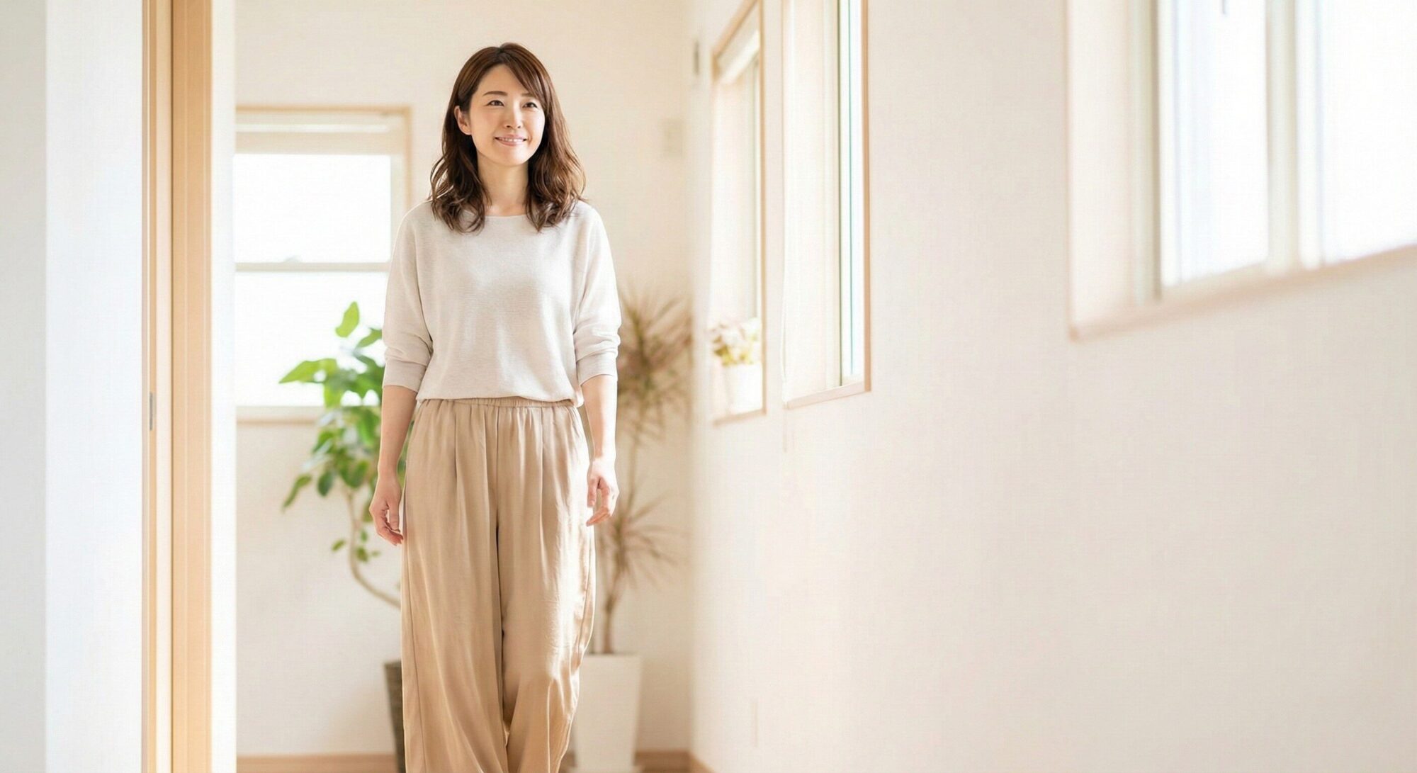 太もも脂肪吸引後の歩行イメージ